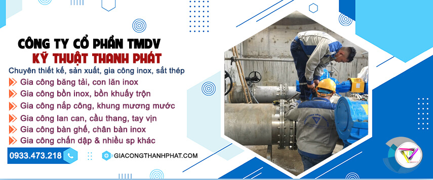 Slide thiết kế, sản xuất, gia công inox