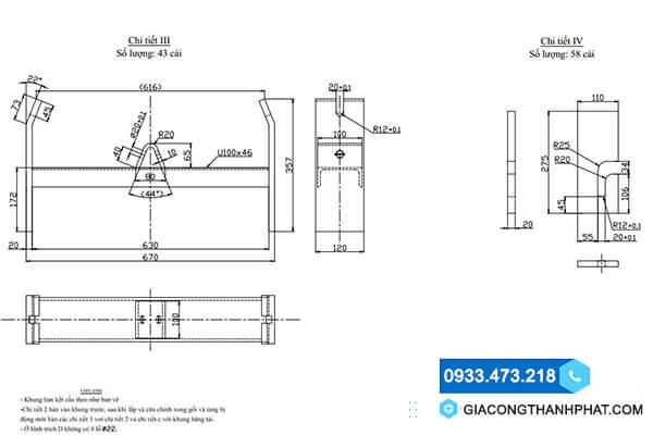 Bản vẽ băng tải xỉ thang