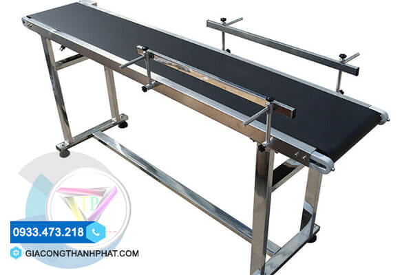 Băng tải PVC xám