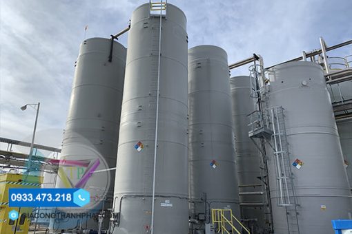Bồn inox công nghiệp chứa hóa chất