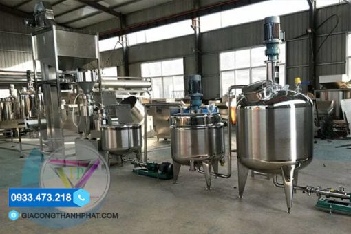 Bòn khuấy gia nhiệt 3 lớp