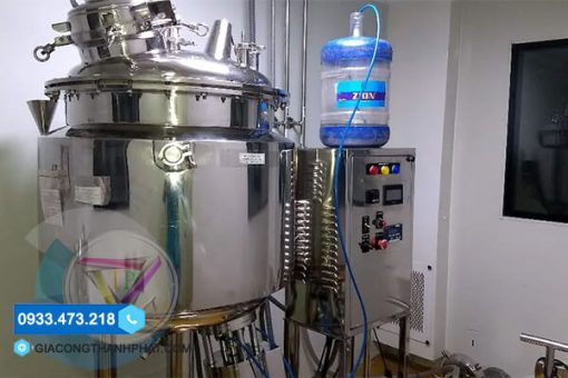 Bồn Khuấy Gia Nhiệt 3 Lớp Bằng Inox - Dung Tích Đa Dạng
