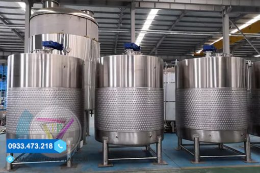 Bồn Khuấy Inox 304, 316 Chất Lượng, Giá Ưu Đãi