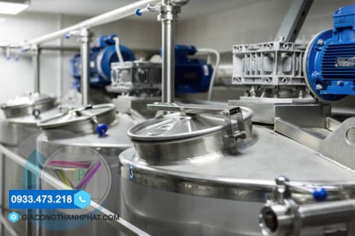 Bồn khuấy trộn inox
