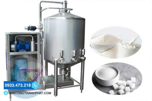 Bồn khuấy trộn thực phẩm gia nhiệt