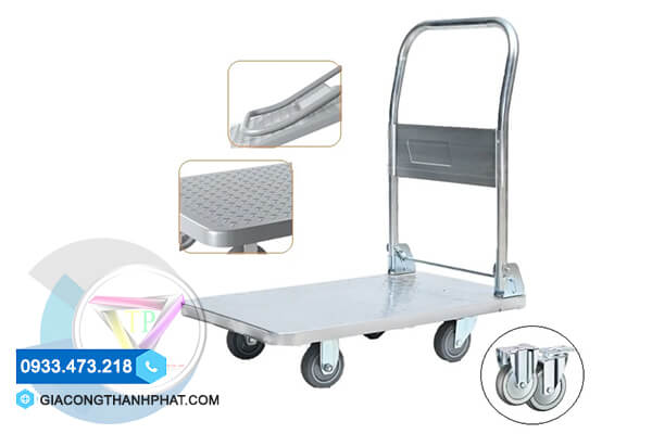 Địa chỉ cung cấp xe đẩy 1 tầng inox