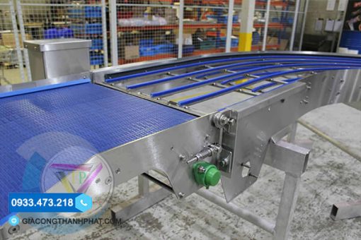 Gia công băng tải inox công nghiệp