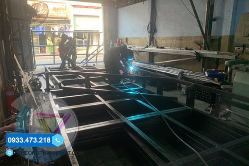 Gia công khung sắt thép giá rẻ