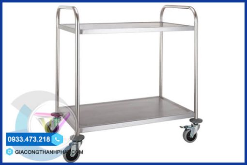 Xe Đẩy Inox 2 Tầng Chất Lượng, Giá Rẻ, Báo Giá Mới Nhất