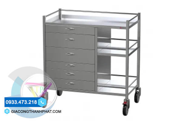 Xe đẩy y tế có hộc