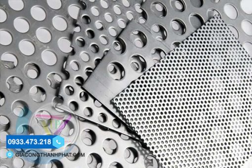 Gia công dập lỗ inox