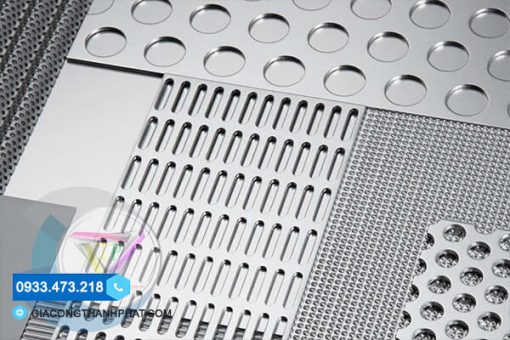 Gia công đột lỗ inox