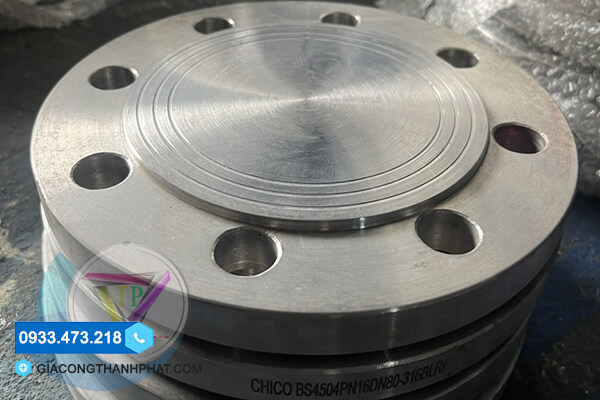 Gia công mặt bích inox ở đâu