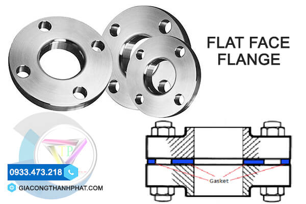 Mặt bích phẳng (FF - Flat Face Flange)
