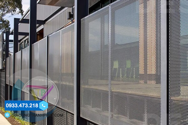 Ứng dụng của inox đục lỗ
