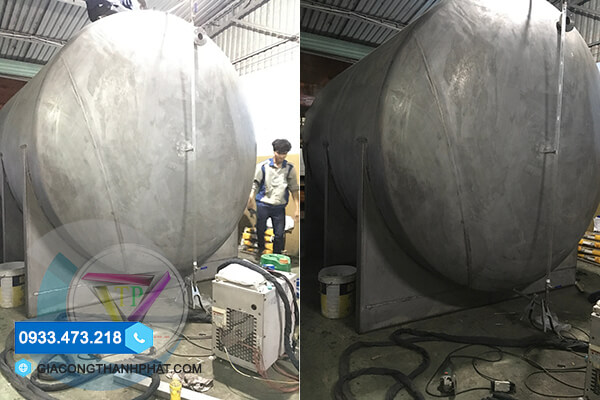 Xưởng gia công bồn bể inox
