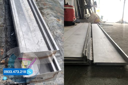 Địa chỉ gia công máng xối inox