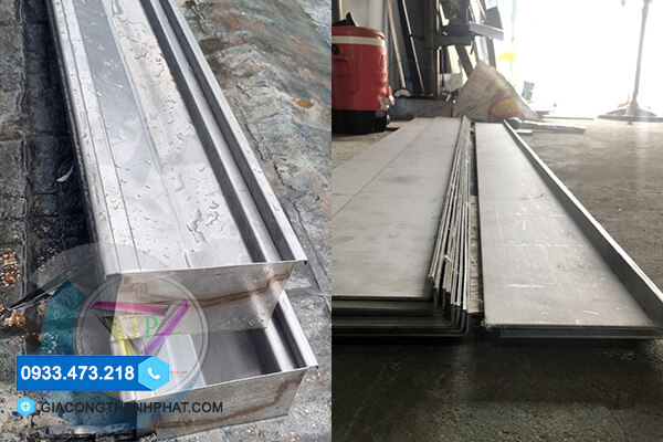 Địa chỉ gia công máng xối inox
