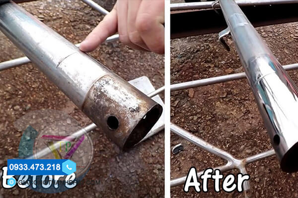 Dịch vụ dánh bóng inox