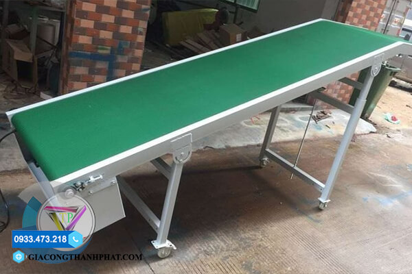 Mua băng tải PU màu xanh giá rẻ
